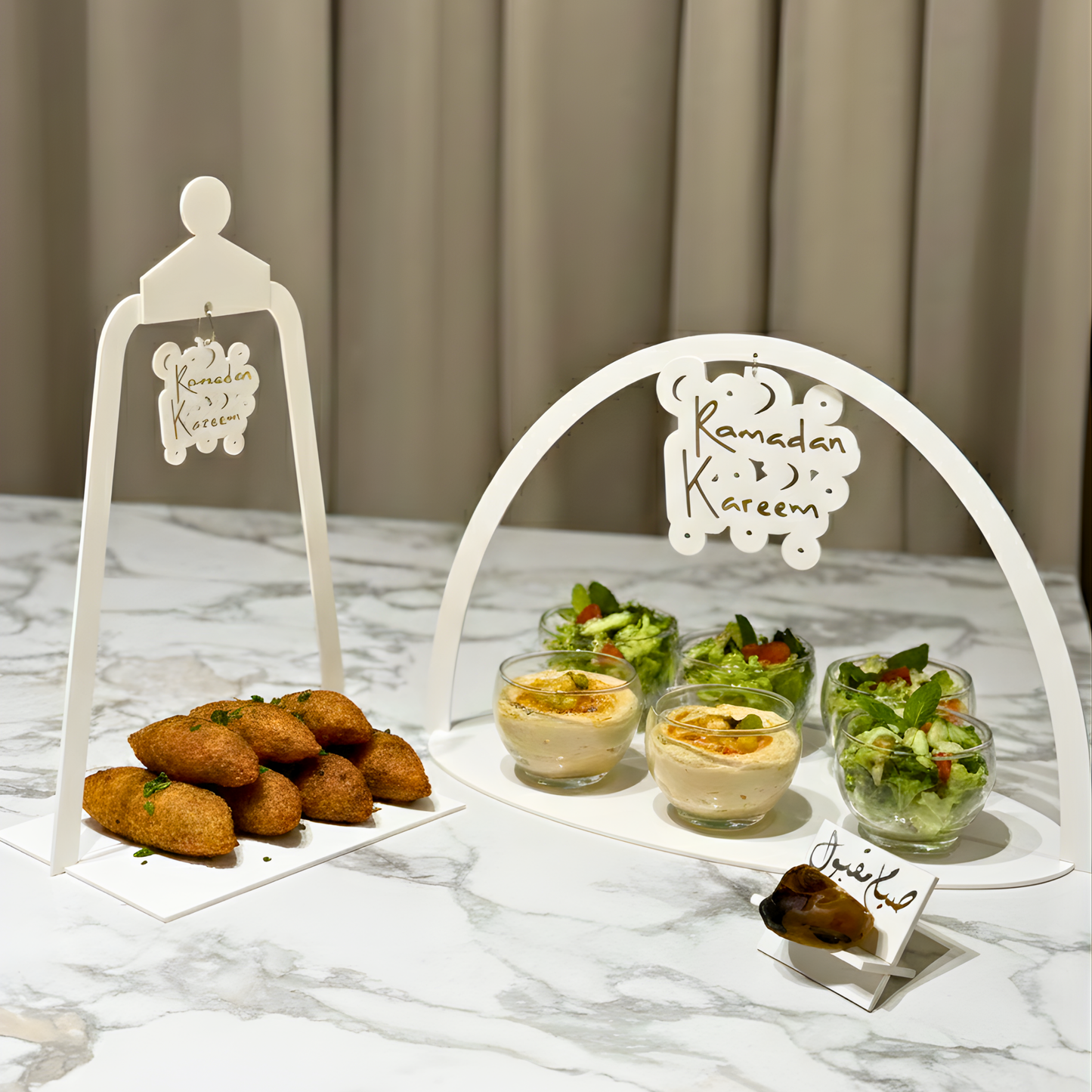 Ramadan serving tray