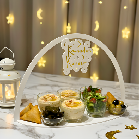 Ramadan serving tray